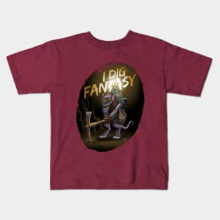 I dig Fantasy Kids T-Shirt